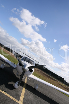 Inclined white plane