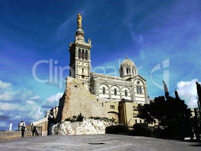 Basilica Notre-Dame-de-la-Garde, Marseilles, France