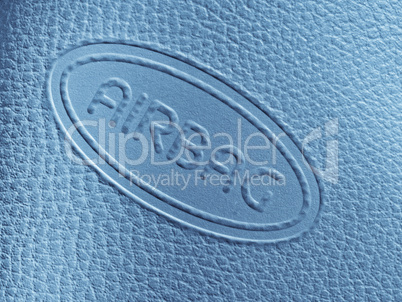 Airbag label