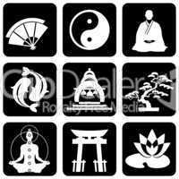 religious buddhism signs