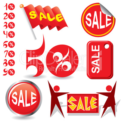 sale labels