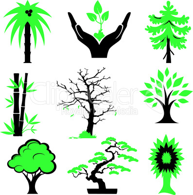 trees icons