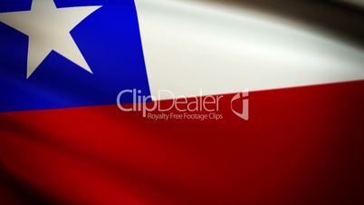 Waving Flag Chile Punchy