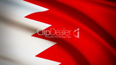 Waving Flag Bahrain Punchy