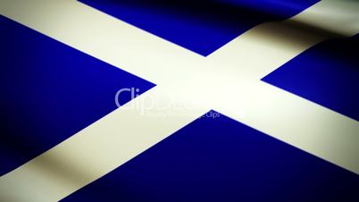 Waving Flag Scotland Punchy