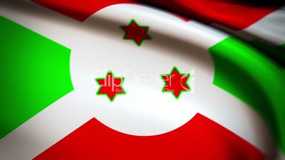 Waving Flag Burundi Punchy
