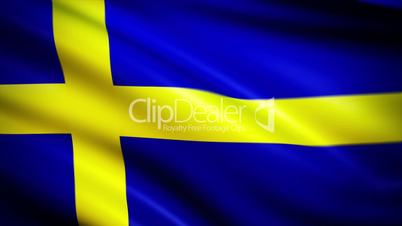Waving Flag Sweden Punchy