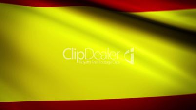 Waving Flag Spain Punchy