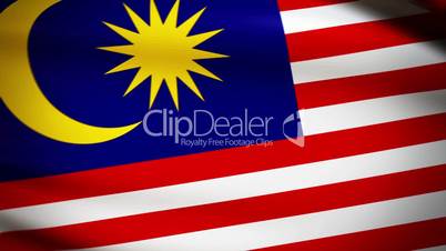 Waving Flag Malaysia Punchy