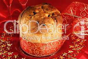 Panettone the italian Christmas cake