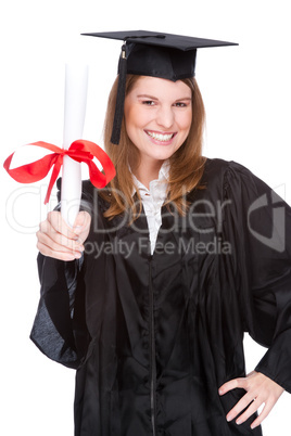 Graduate woman