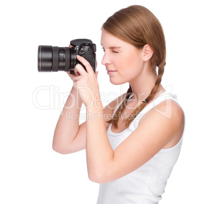 Female photographer