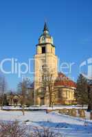 Altdöbern Kirche Winter - Altdobern church winter 0