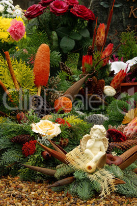 Friedhofsgesteck - floral arrangement cemetery 16