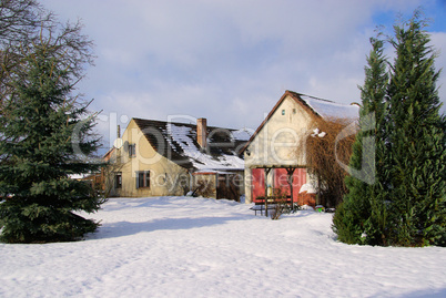 Garten im Winter - garden in winter 02
