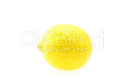 lemon isolated on white