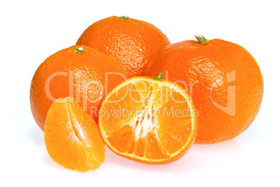 Mandarine freigestellt - tangerine isolated 05