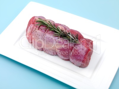 Raw Roast Veal