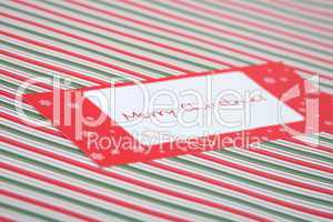 Red Christmas card