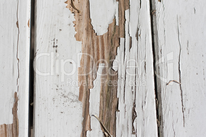 Hintergrund - Holz mit abblätterndem Lack