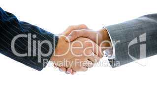 Close-up of a business people shaking hands