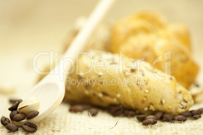 bread and coffee