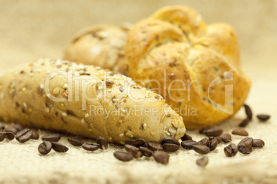 bread and coffee