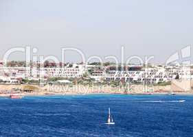 Luxury hotel in Naama Bay, Sharm el Sheikh, Egypt