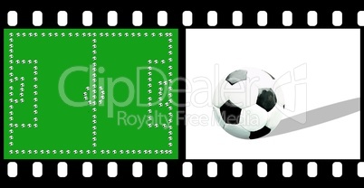 Fußball Filmstreifen Fußball Filmstreifen