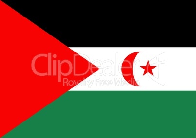 Western Sahara flag