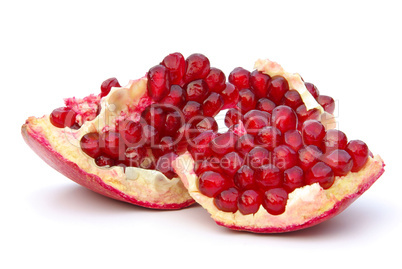 Granatapfel freigestellt - pomegranate isolated 13