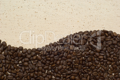 coffee grains background