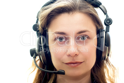 smiling customer support