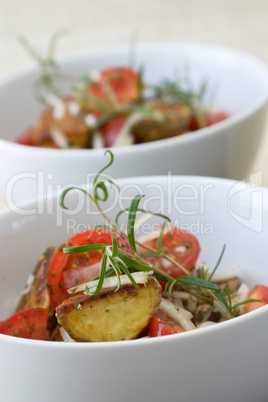 Kartoffel Tomaten Salat - Potato Tomato Salad