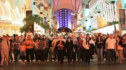 Las Vegas crosswalk crowd P HD 6865