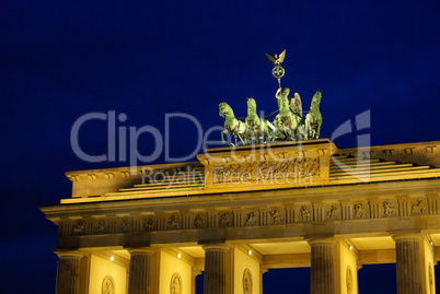Berlin Brandenburger Tor Nacht - Berlin Brandenburg Gate night 04