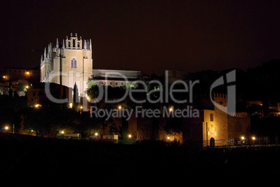 Toledo Kloster Nacht - Toledo monastery night 02