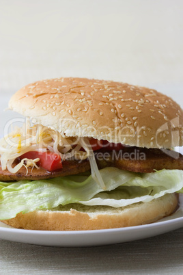 Asiatischer Burger - Asian Burger