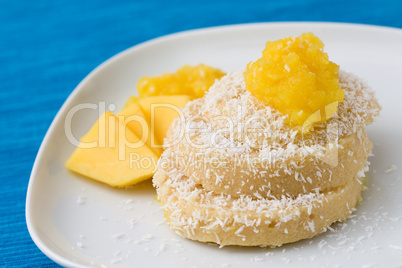 Grießpudding mit Mango - Mango Semolina  Pudding