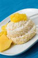 Grießpudding mit Mango - Mango Semolina  Pudding