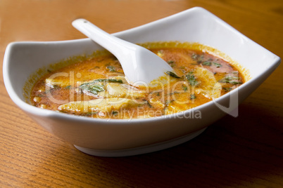 Thailändische Suppe