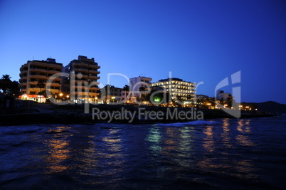 Cala Millor, abends