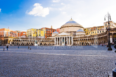 Piazza Plebiscito in Naples