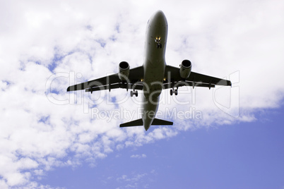 Anflug auf Berlin