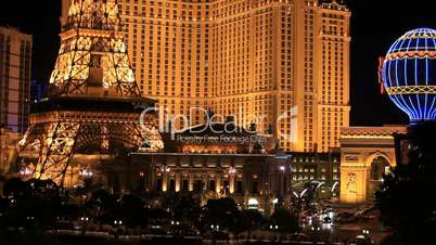Las Vegas night strip hotels fast P HD 6846