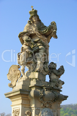 Karlsbrücke Statue - Charles Bridge statue 03