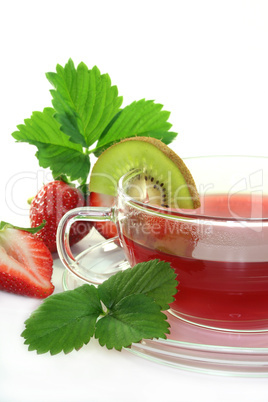 Erdbeer Kiwi Tee
