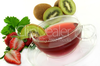 Erdbeer Kiwi Tee