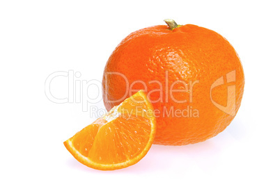 Mandarine freigestellt - tangerine isolated 01