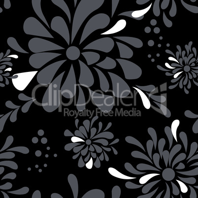 Decorative seamless wallpaper